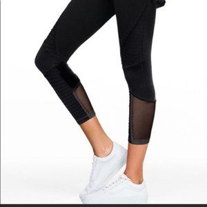 Pink VS Ultimate MOTO Style Leggings w/ Mesh M